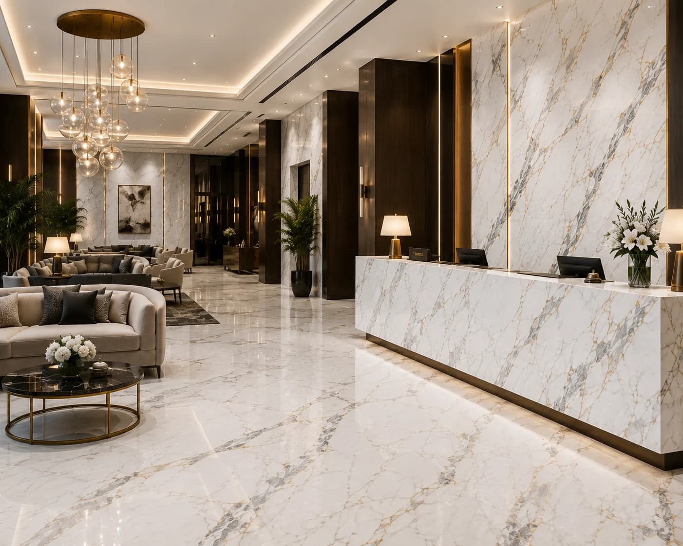 Hotels & Hospitality — representative architectural stone application